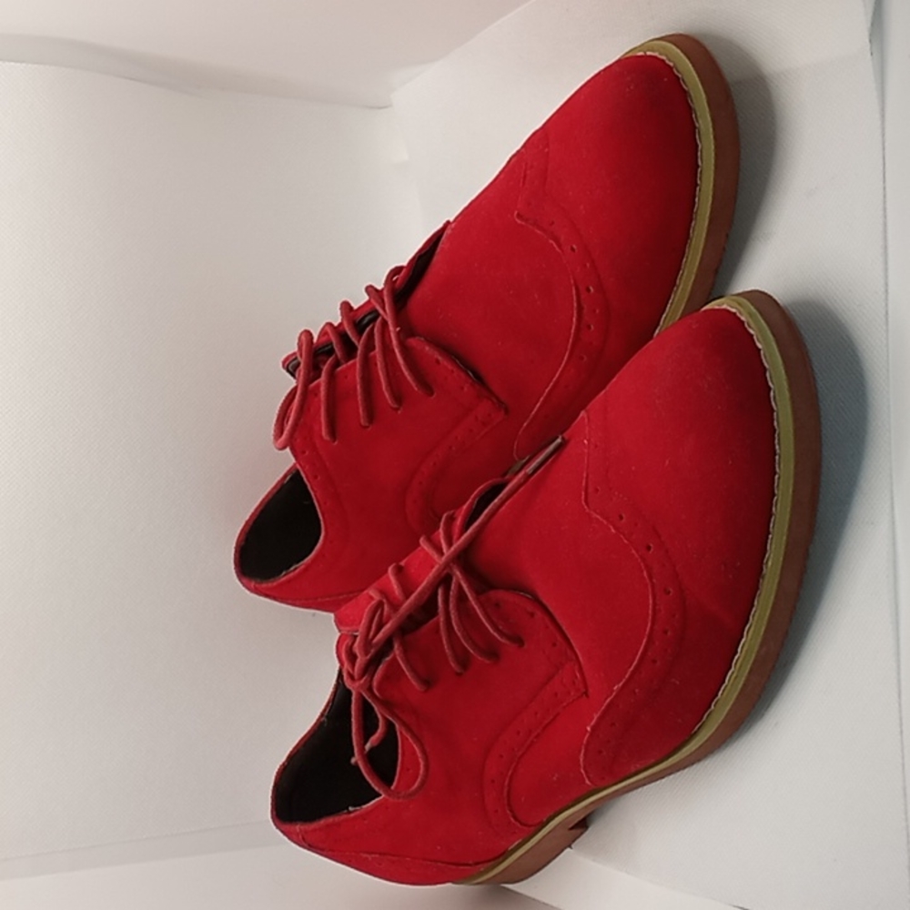 Albert Fellini red shoes size 8